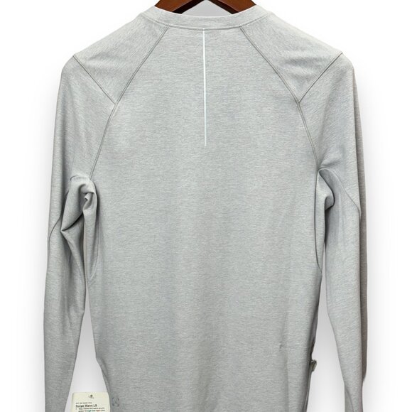 BNWT Lululemon Surge Warm Long Sleeve in Light Grey - Picture 6 of 13